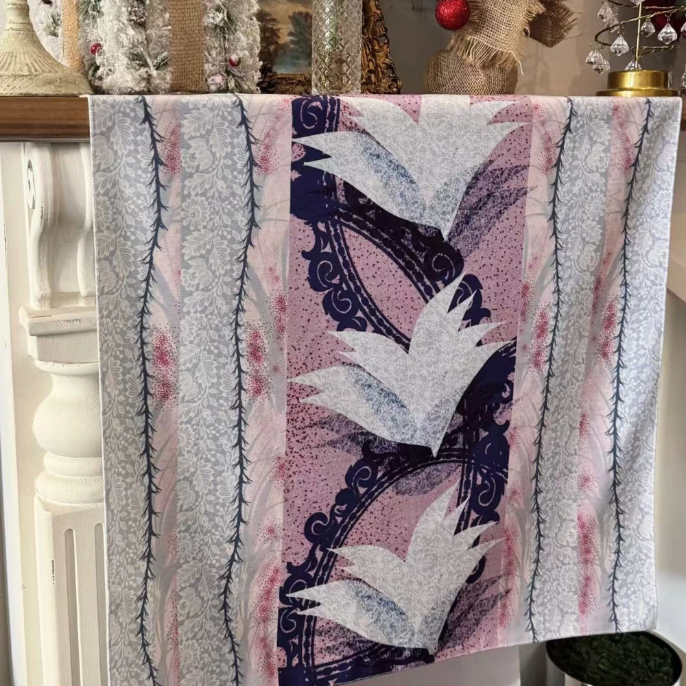 Original Hand-drawn Vine Tablecloth Retro and Cool Hanging Fabric Background Cloth Hanging Wall Accents Decoration