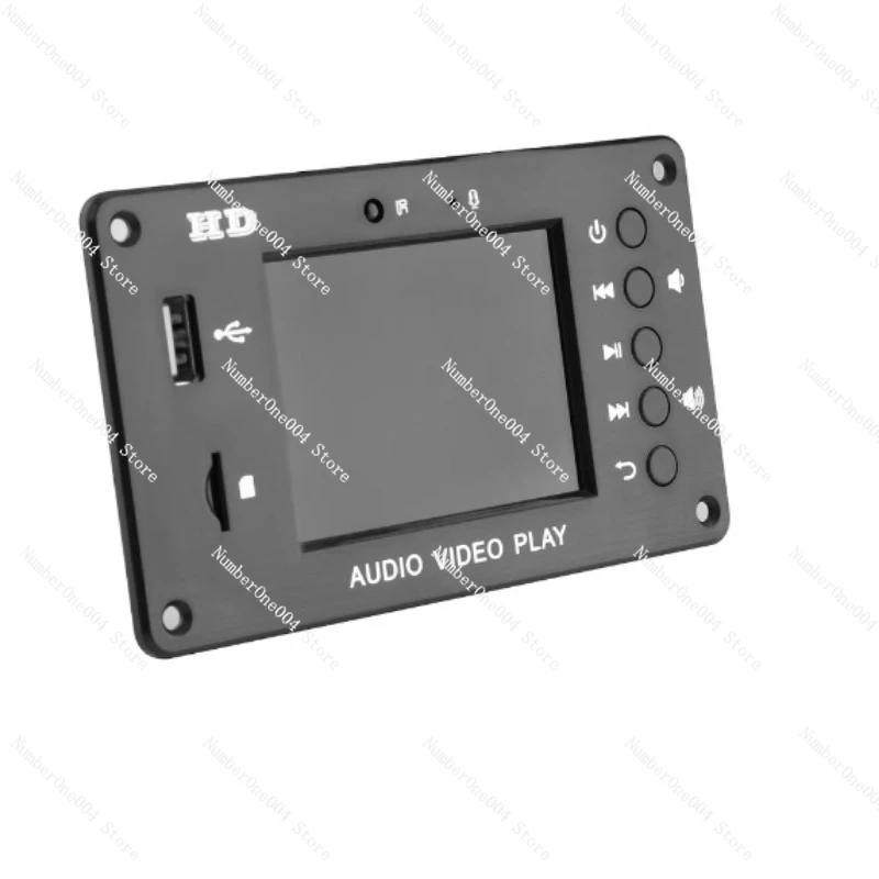 For  Bluetooth Calling 5.0 Decoding Board HD Car Lossless Full Format 2.8-Inch TFT Screen FM Audio Module