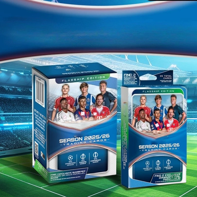 

Коллекционная футбольная карточка-сюрприз 2025-26: Звездная карта в подарочной коробке