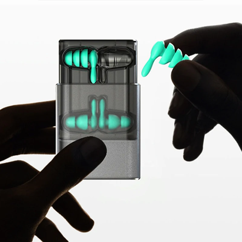 Waterproof Soundproof Earplugs Sleep Anti-noise Male And Female Sleep Mute Earplugs Anti-snoring Strong Noise Reduction Portable