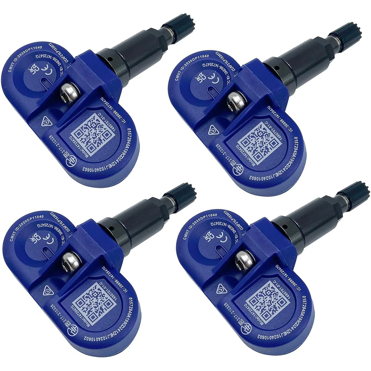 4 Stück Reifendrucküberwachungssensoren für Tesla Model 3 Y S X 2020-2024, für Tesla Model Y Juniper 2025, Bluetooth TPMS-Sensor 1490701-00-B 1490701-01-B 1490701-01-C – Detail 8