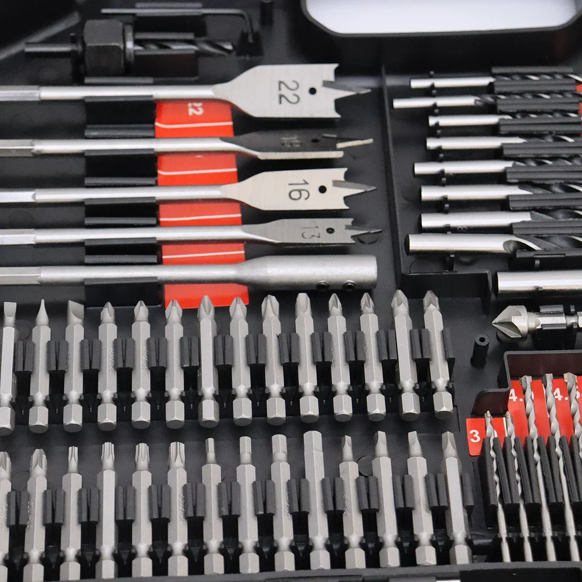 متعددة الوظائف 246 قطعة مجموعة لقمة مثقاب للخشب والمعادن والخرسانة مجموعة أدوات الحفر الكهربائية أدوات يدوية أجزاء إصلاح قوية