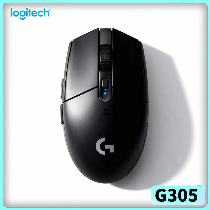 Logitech G305 LIGHTSPEED Wireless Mouse 6 Configurable Buttons No Extra Software Required HERO 12000 DPI PC Mac