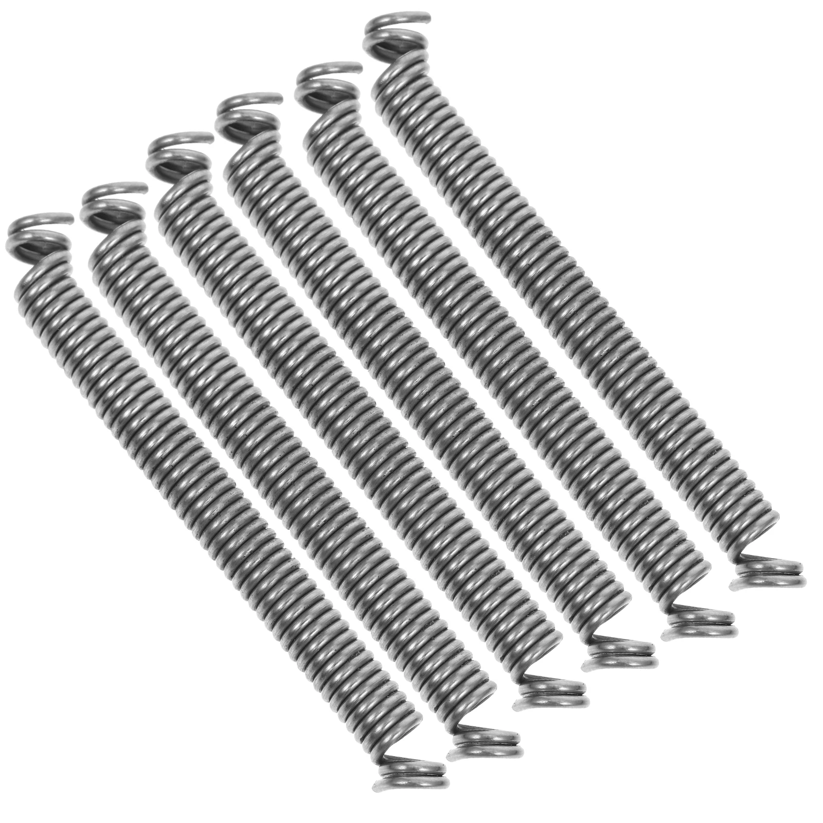 

6pcs WashingMachineAccessoriesDurableFrontLoadWasherDoorBootClampSpringFixingRingSealReplacement-CompatiblePanelCoversSoftHose