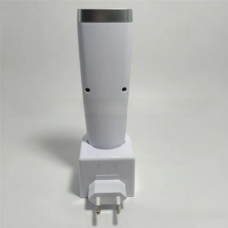 A23F-4 In 1 Motion Sensor Wall Light, Power Off LED Night Light Flashlight, Rechargeable Emergency Flashlight EU Plug