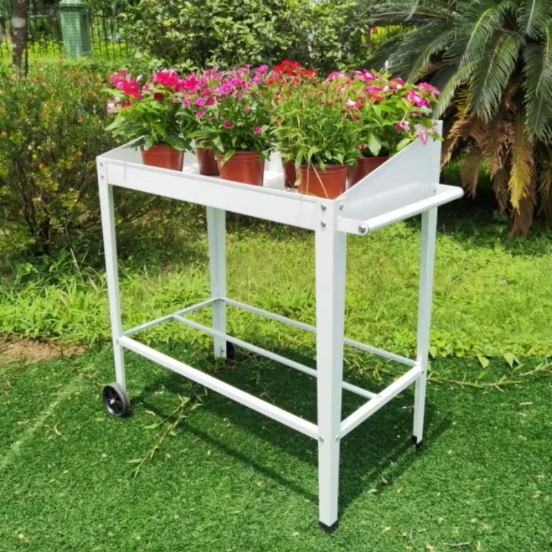 90 X 47 X 96 cm Potting Bench Table Best for Seed Starter Planting & Transplants Jardinera De Exterior Con Ruedas