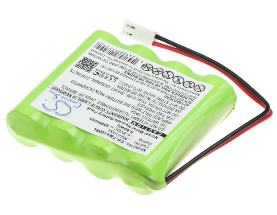 Crane Remote Cont Battery For Teleradio M241054  LE-TX-MX10  LI-TX-MN6 LI-TX-MD10 Volts 4.8  Capacity 2000mAh / 9.60Wh