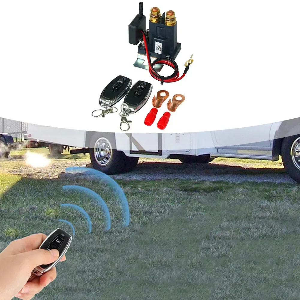 

7.6x5.0x7.4cm Remote Battery Disconnect Switch Battery Switch Energy Saving Device Secure Remote Functionality