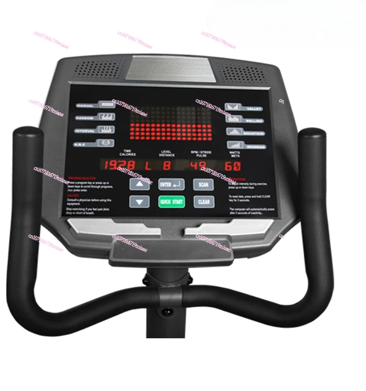 75R Commercial Self-Generating Horizontal Exercise Bike Home Indoor Exercise Bike EquipmentSolid Iron Backrest (Horizontal)