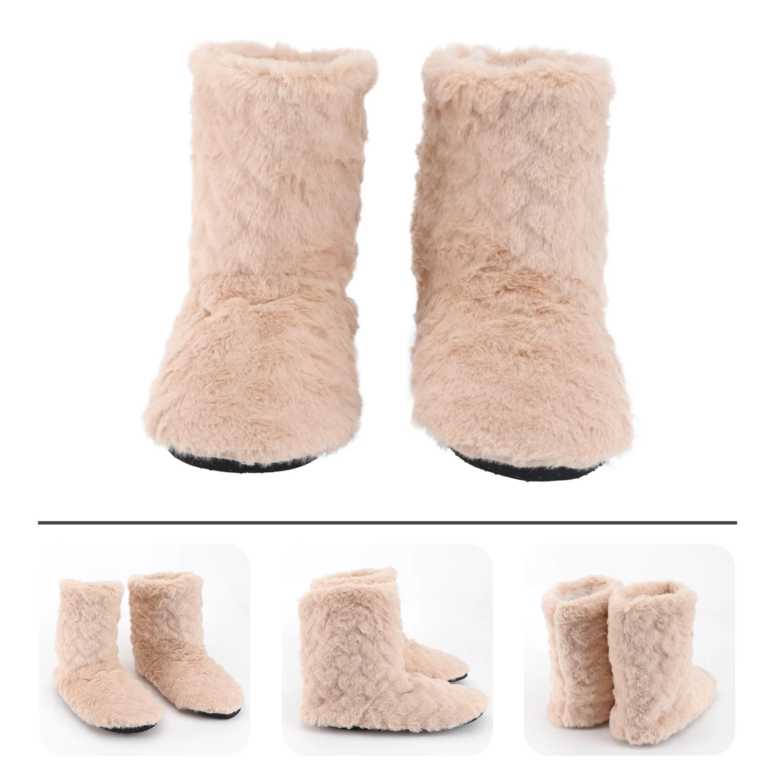 

Warm Floor Boots Non Household Indoor Khaki Sole Miss Premium Material Thickened Anti Breathable Home