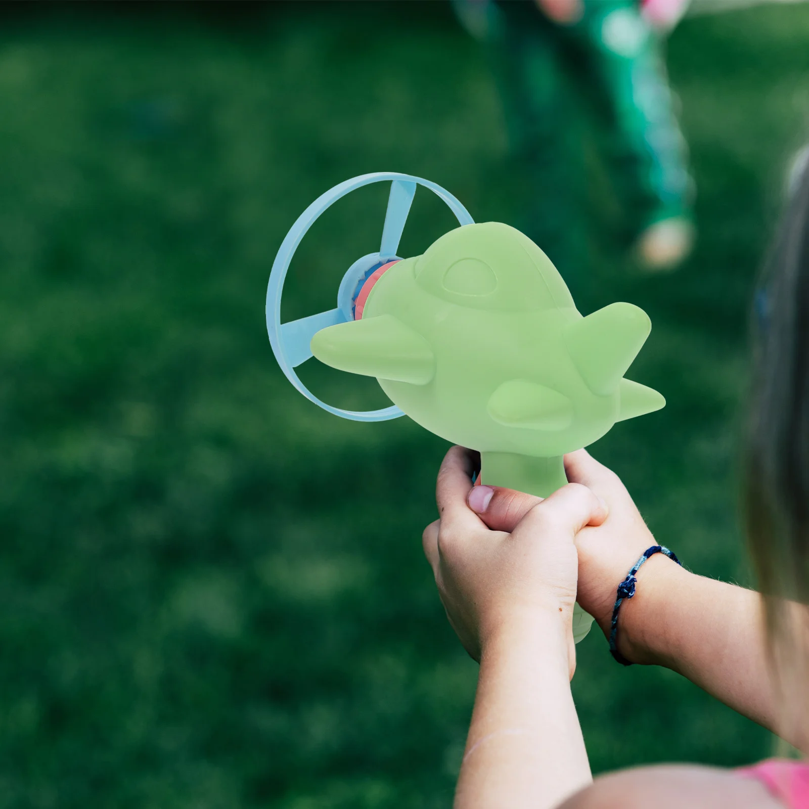 

Bamboo Dragonfly Fish Flying Saucer Kids Shape Toy Plastic Design Child Disc Plaything Outdoor
