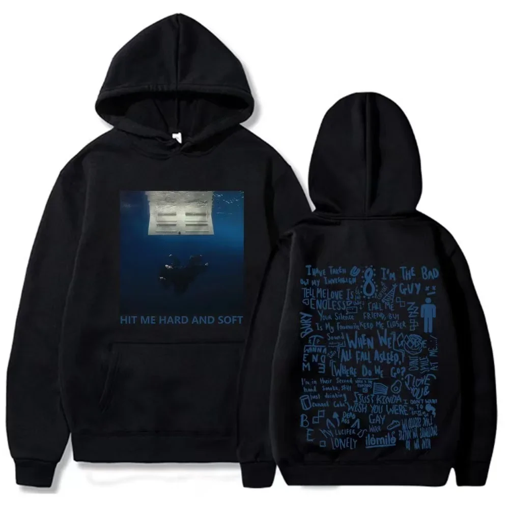 B sister Hit Me Hard and Soft 2024 World tour print hoodie hoodie men and women's autumn wear