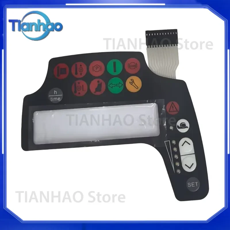 for 50297678 Forklift Keyboard Material Handling Equipment Parts Replacement Control Panel Keypad for Warehouse Logistics