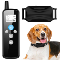 1000M Remote Control Electric Dog Training Collar Waterproof RechargeablePet Anti Bark Collar With Shock Vibration Sound