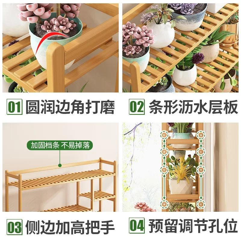 Plant Shelves Plant Stand Indoor Decoration Flowers Supplies Furniture Floating Shelf Cache Pot Pour Plant Holder Backdrop Stand