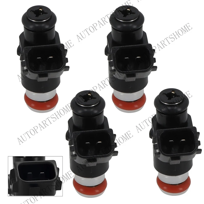 Z... 4PCS Fuel Injectors for Honda Civic 1.7L 2001-2005 HX/DX/LX/EX D17A2 16450PLC003