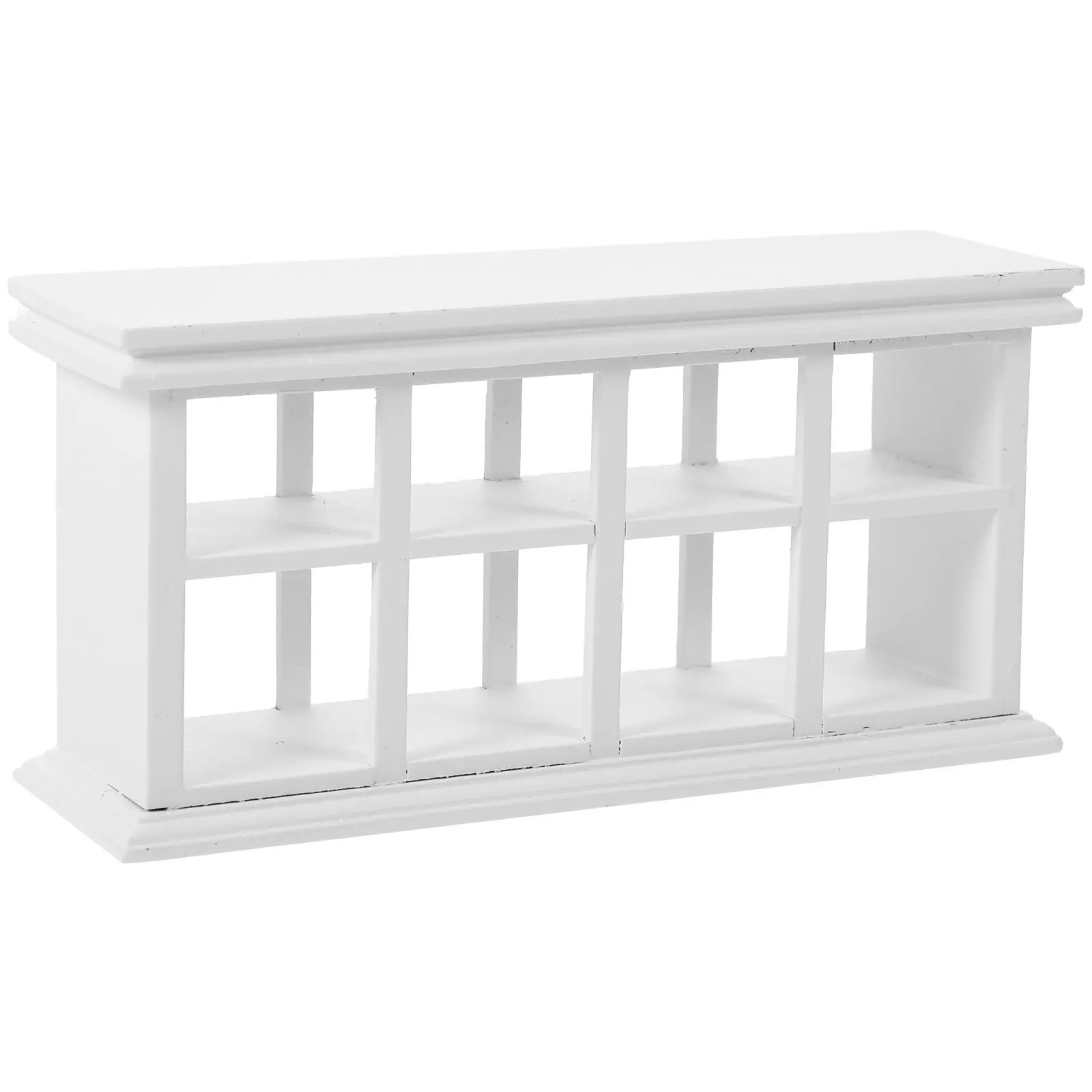 

Mini Cake Cabinet Miniature Furniture Decorative Tiny Wooden Cabinet Perfect for Mini House Display DIY Coloring Kids Pretend