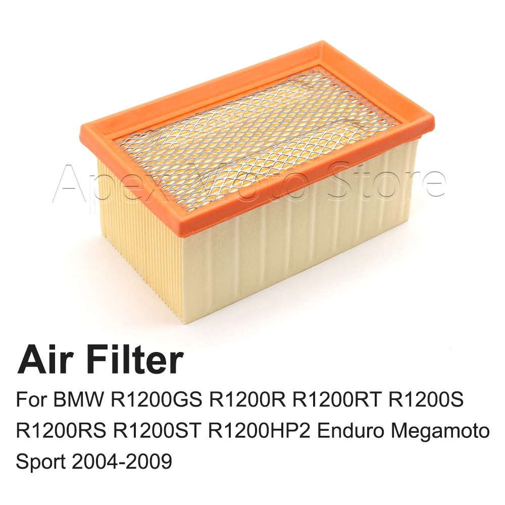 

Motorcycle Air Filter Intake Cleaner For BMW R1200GS R1200R R1200RT R1200S R1200RS R1200ST R1200HP2 Enduro Megamoto Sport