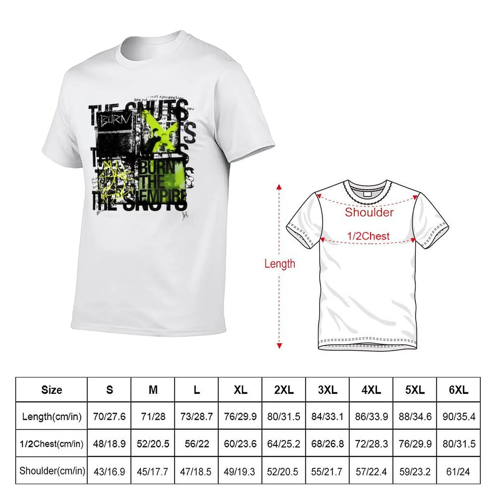 The Snuts - Burn The Empire T-Shirt vintage t shirts boys animal print workout shirts for men