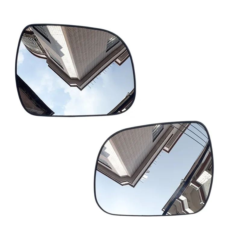 For 09 - 14 Toyota Highlander Lenses, Reversing Lenses, Rearview Lenses, Left and Right Heated Reflective Lenses
