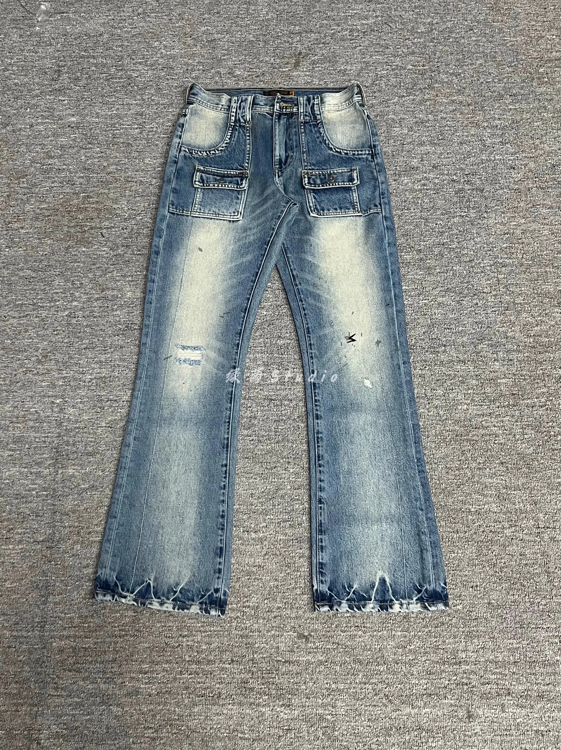 

New Undercover Thunder Multiple Personalities Fit Straight PANT Jeans Cotton Denim Pants Comfort Casual Jeans Size 1 2 3 #N191