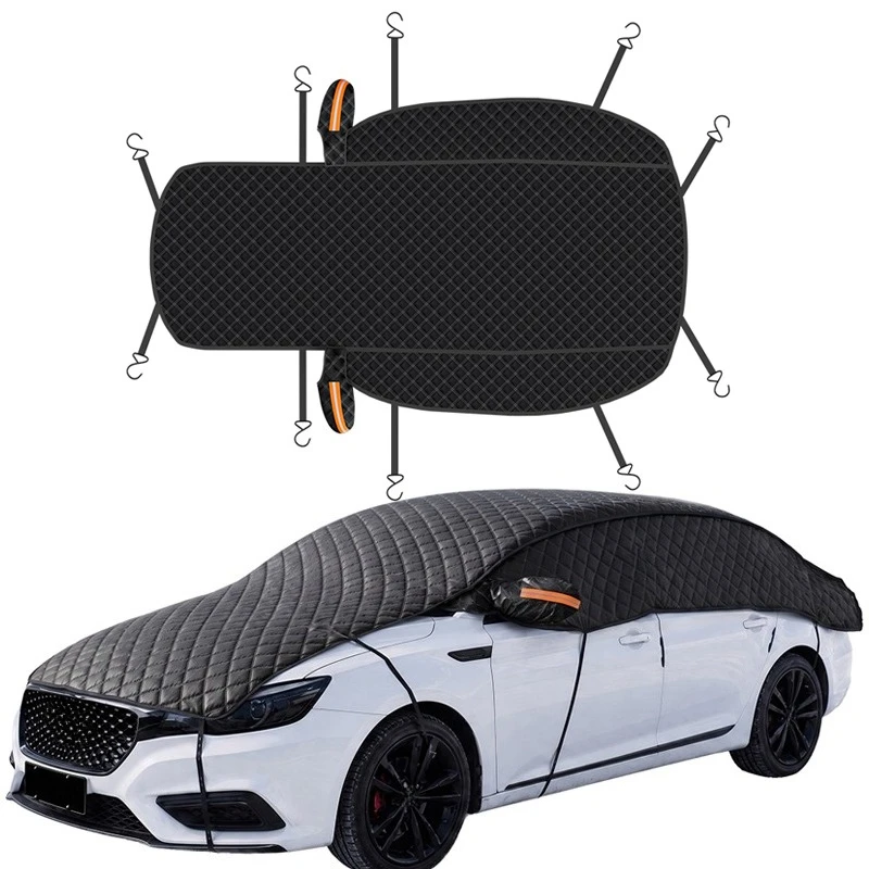 Thickened Car Windshield Snow Cover Anti-Frost Snowproof  Car Cover UV Protection Cover for Sedan SUV Winter Car Accessories