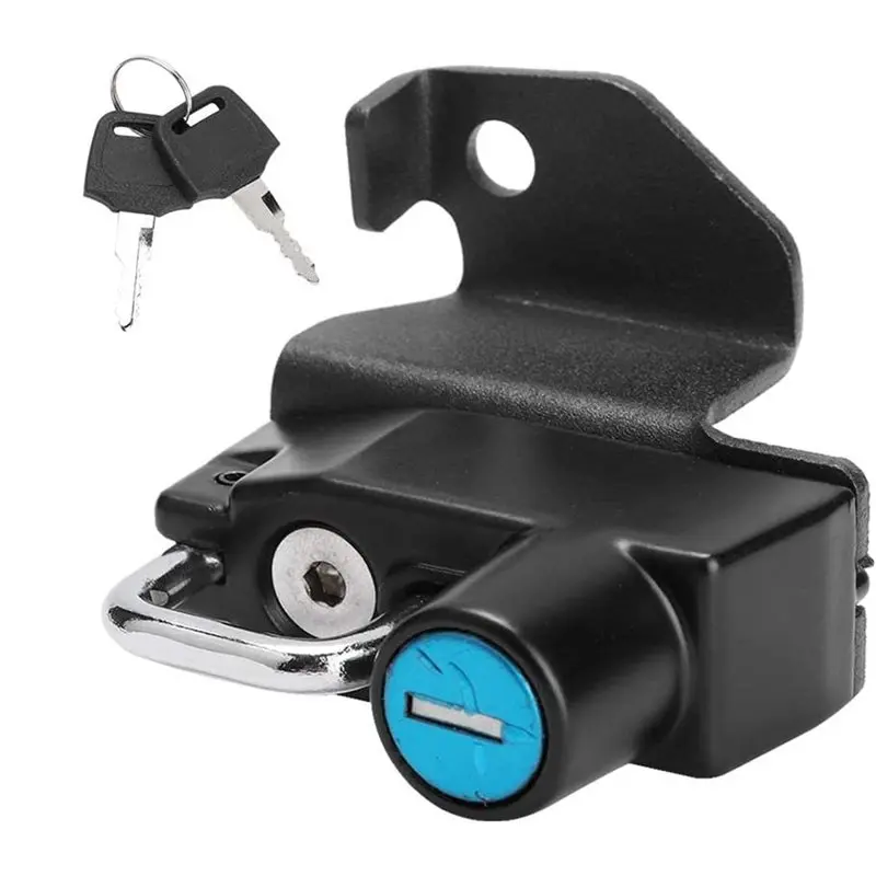 Motorcycle For Kawasaki Vulcan S 2015-2019 Helmet Lock Mount Security Hook Includes 2 Keys And Mounting Hardware