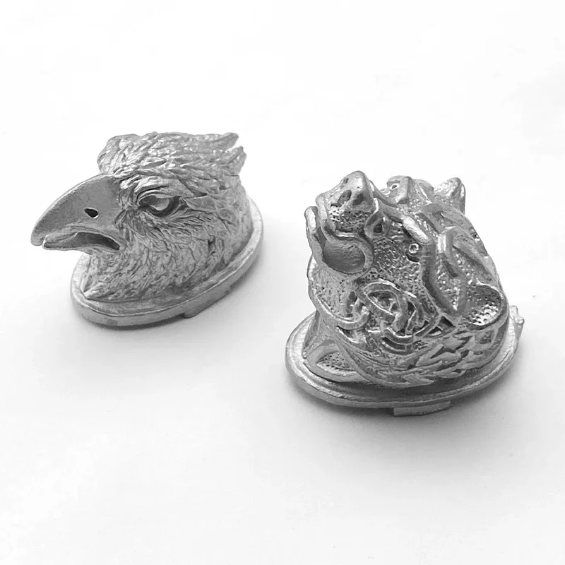 أجزاء صنع السكاكين 430 من الفولاذ المقاوم للصدأ بوميل/مجموعات حماية ملحقات السكاكين ذاتية الصنع #6