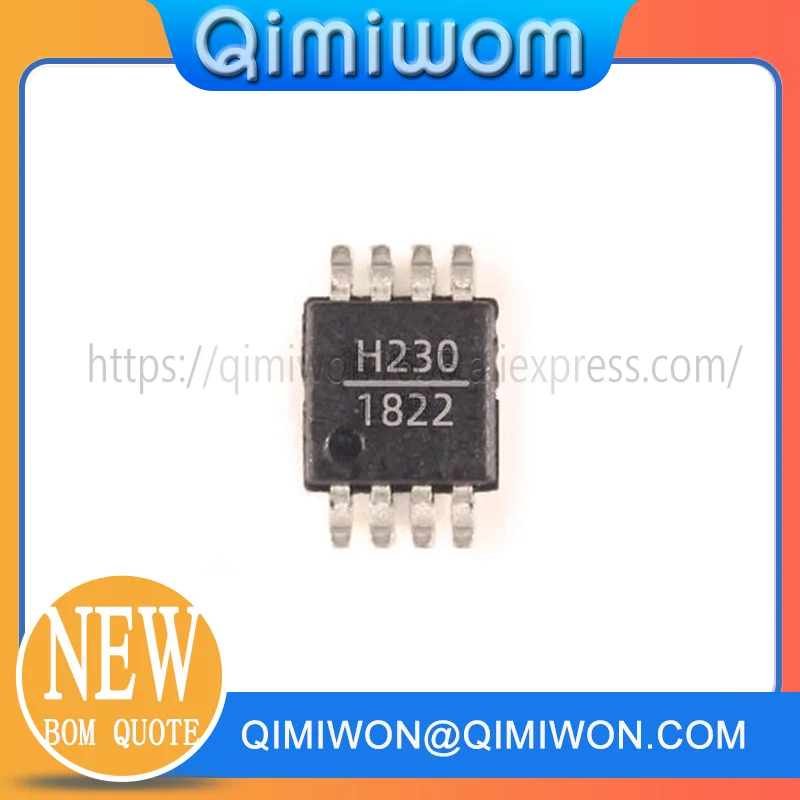 1pcs/lot New original HMC230 HMC230MS8E HMC230MS8ETR H230 MSOP8 3-bit digital attenuator