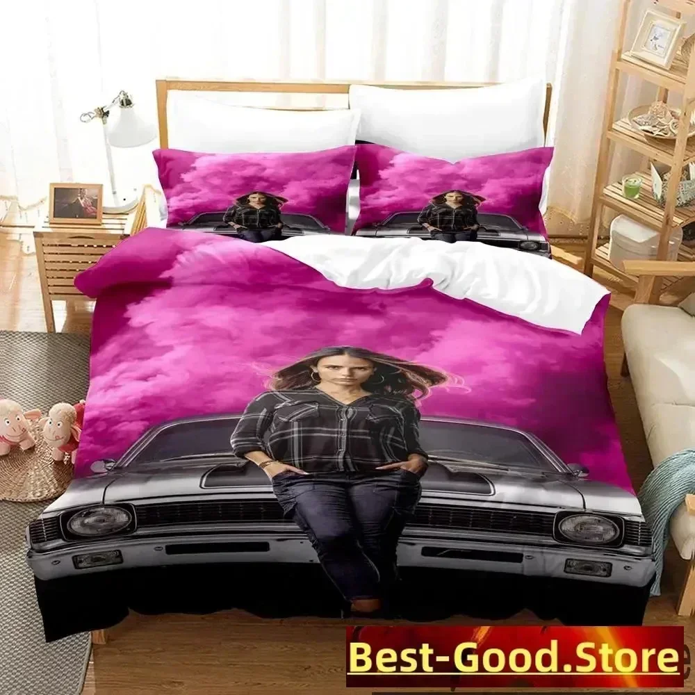 3D Print Fast and Furious Bedding Set Duvet Cover Sheet Printed Bed Set Pillowcase Bed Full Queen King Size Comforter Bedroom