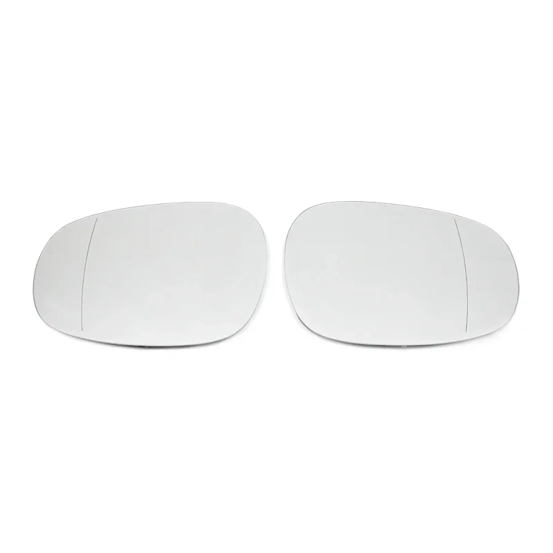 Left&Right Side Heated Wing Mirror Glass Wide Angle Rearview Mirror Glass for BMW 1 Series 3 Series E82 E88 E90 E91 E92 E93 LCI view 2
