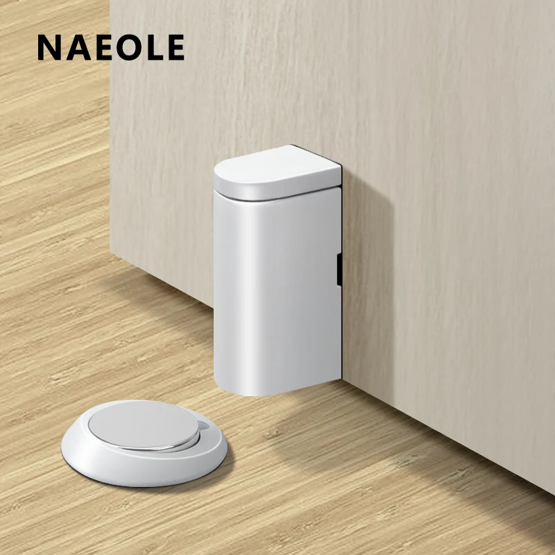 Door Suction Anti-collision Home Bathroom Bedroom Door Stop Door Resistance Strong Magnetic Door Free of Punching Ground Suction