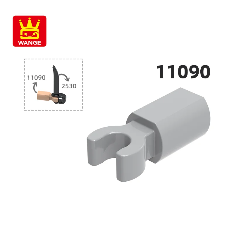 

Wange 11090 100 г/465 шт. держатель для бара с зажимом, строительный блок, совместимый с кирпичом Moc, аксессуары, детали для сборки, детские игрушки