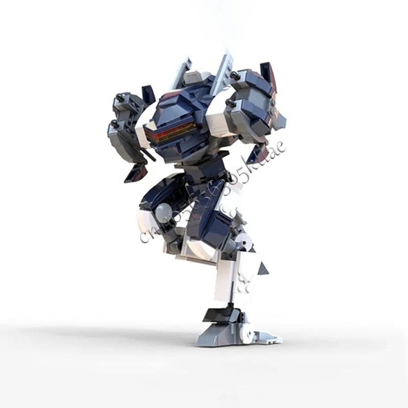 588 PCS Sci Fi Mecha Robot Modello modulare Personalizzato Assemblaggio fai da te Mattoni Giocattoli per gli appassionati di fantascienza Display Festival Regali a sorpresa