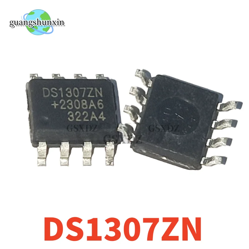 10PCS Original genuine SMT DS1307ZN+T&R SOIC-8 chip serial I2C real-time clock