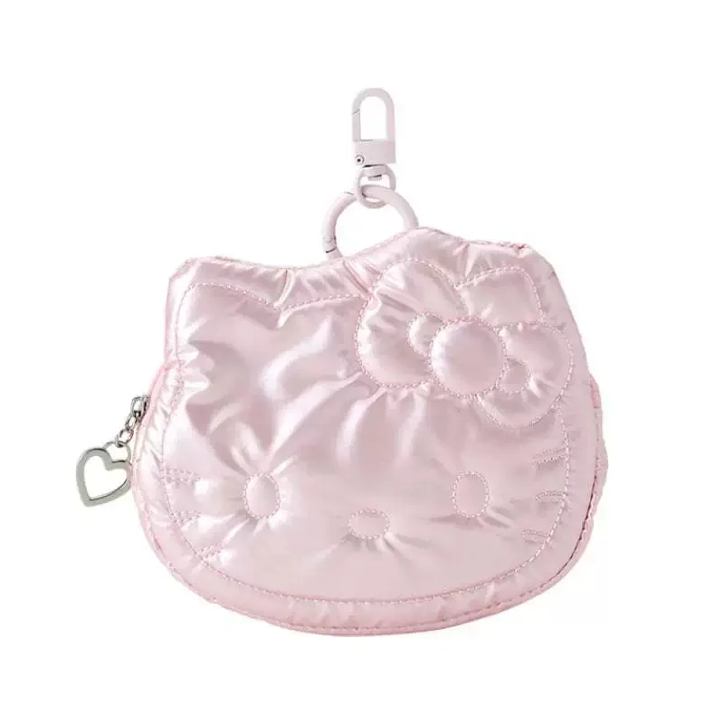 Sanrio Hello Kitty Cinnamoroll My Melody Kuromi Cartoon Mini Coin Storage Bag Keychain Kawaii Portable Headphone Bag Gift - view 2