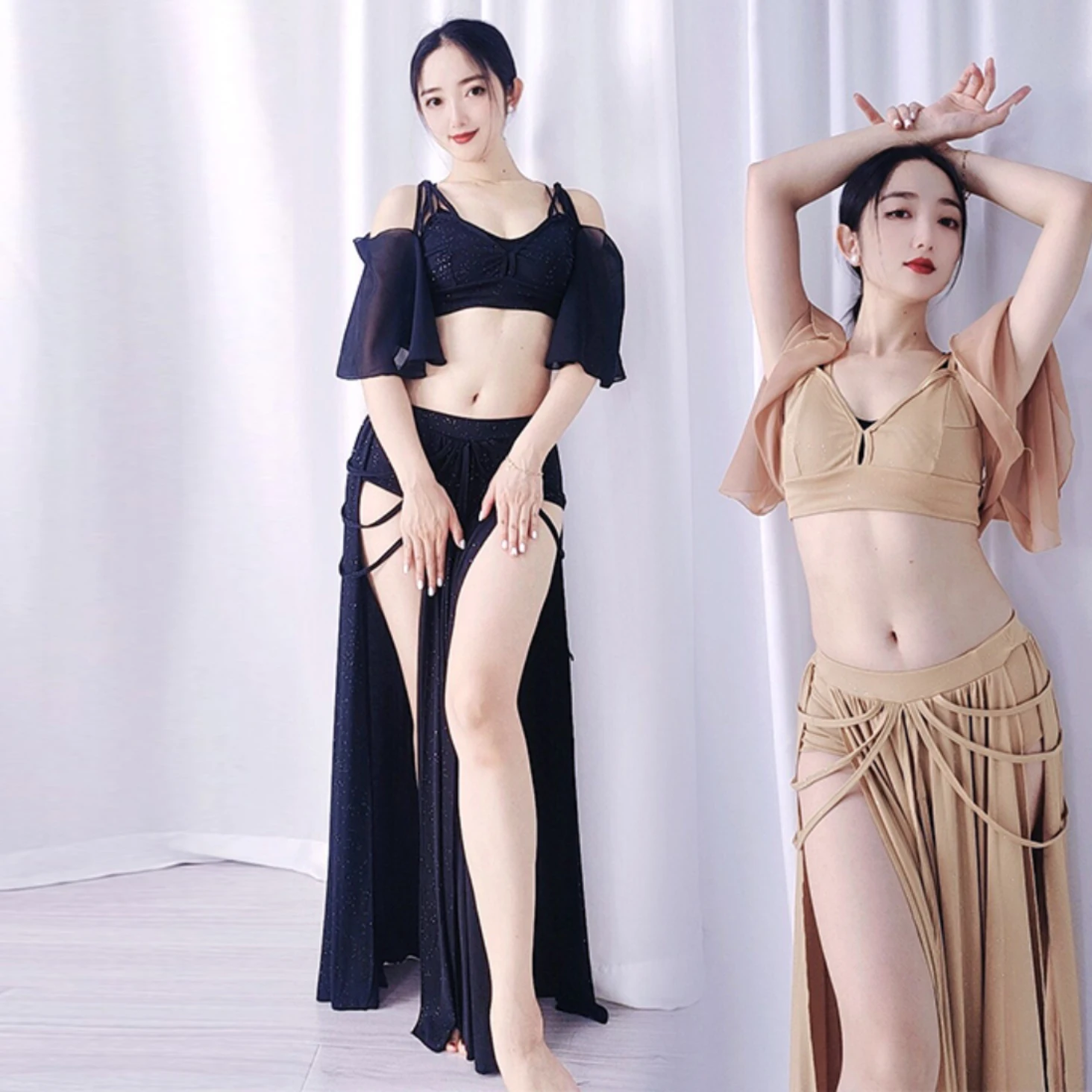 Belly Dance Skirt Woman Danza Folclórica China Line Suit Women 2023 Stage Costume Halloween Costumes Arab Wear Tops Sari Outfit