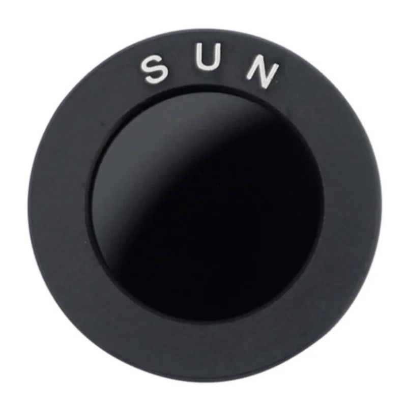 1.25-inch Eyepiece, Black Sun and Moon Filter, High-definition Moon Viewing and Stargazing, Astronomical Telescope Accessories