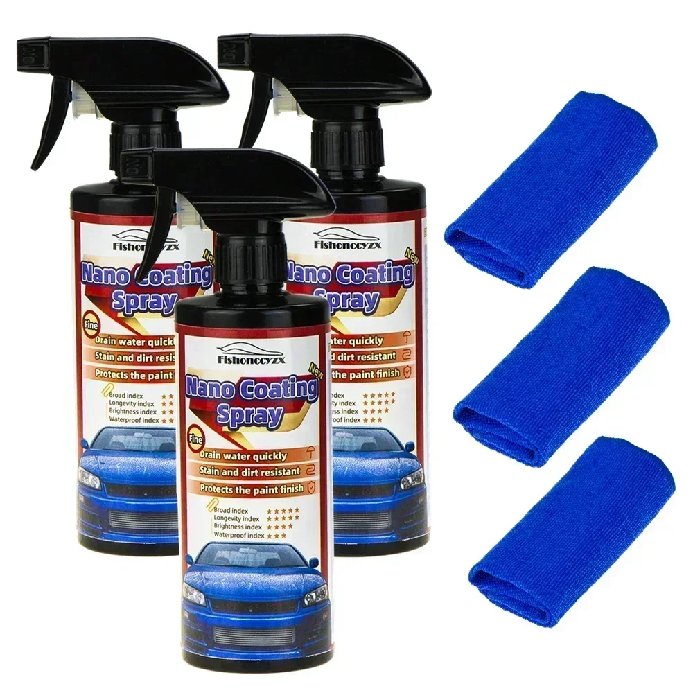 9H Keramik-Autobeschichtung Hydrochromo Lackpflege Nano Schnellbeschichtung Polymer Detail-Schutz Flüssigwachs Autopflege