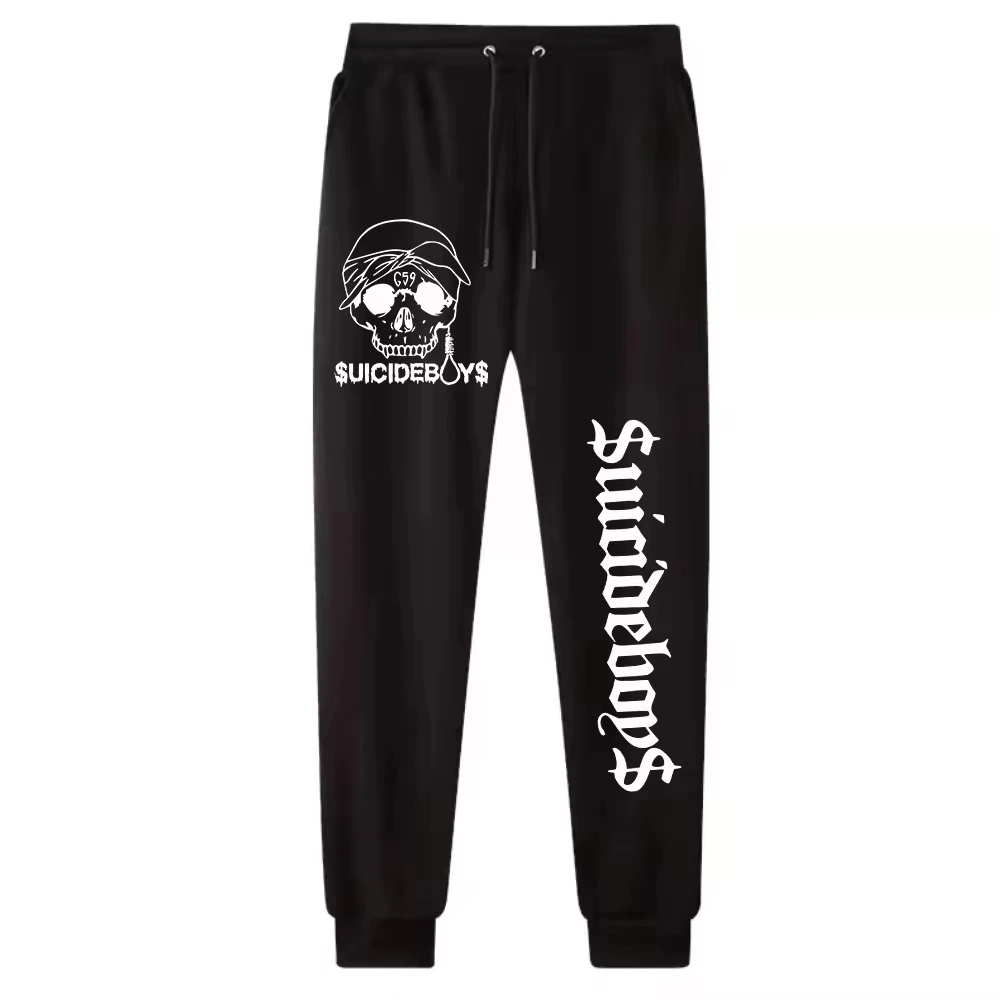 Fashion Suicideboys Skeleton Hip Hop Pants Sweatpants Men Women Harajuku Streetwear Jogging Pants Autumn Winter Joggers Trousers