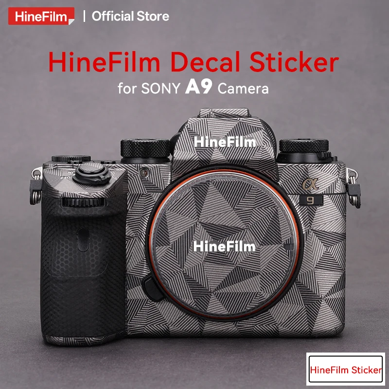 Hinefilm Skin A9 Gen1 Camera Skin A 9 Sticker Protective Film for Sony Alpha 9 Camera Premium Decal Skin ILCE-9 Wrap Cover Film