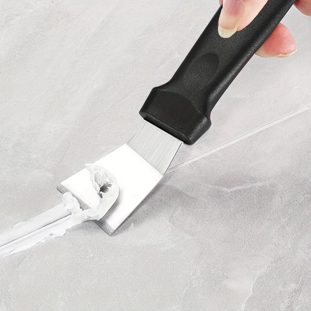 Stainless Steel Scraper Multi Use Tool for Removing Labels Stickers Paint from Glass Stovetop Adhesive Cleaner Kitchen Gadget image 3