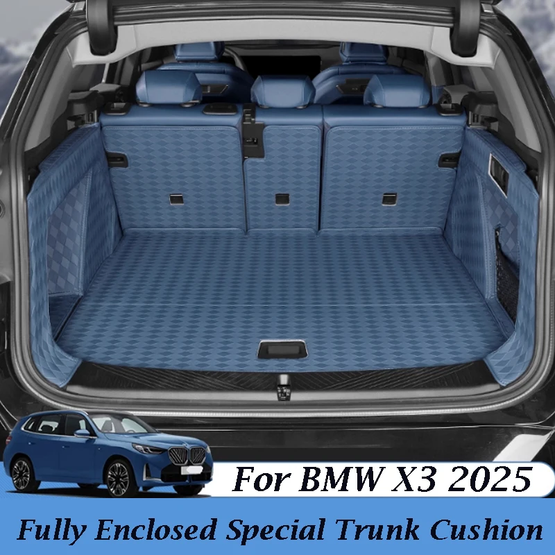 

For BMW X3 G45 2025 Trunk Liner Fully Enclosed Special Trunk Cushion Waterproof Mat Car Interior Decoration Accessories