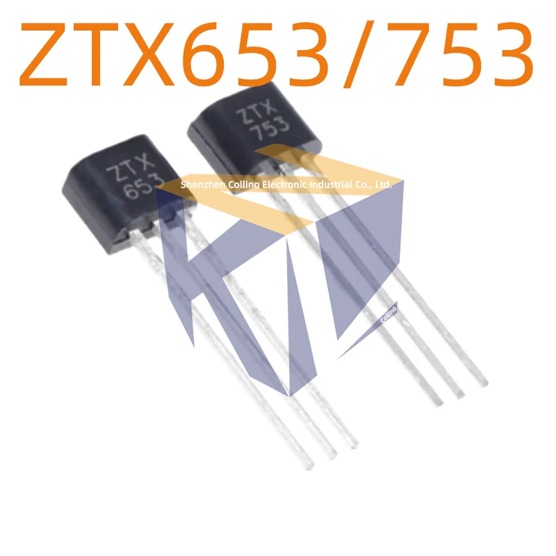5pcs ZTX753 ZTX653 TO-92 Transistor Audio Pairing Tubes ZTX 753 653