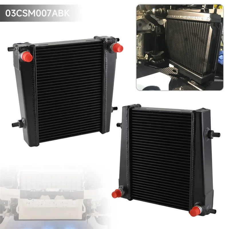 Performance Aluminum Auxiliary Radiators Fit for Toyota Supra GR A90/A91 3L Turbo B58 2020-2022 for BMW Z4 M40i/M340i 2019-2022