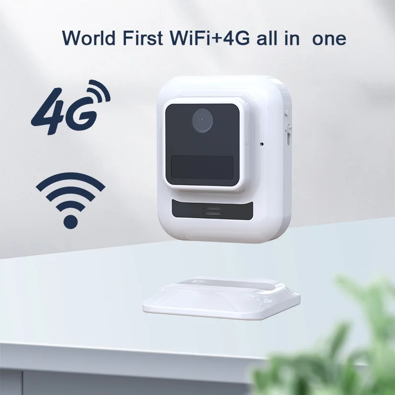 5mp Wifi En 4G Mini Bewakingscamera Hd Binnen Draadloze Tweeweg Audio Nachtzicht Bewegingsdetectie Magneet Beveiligingscamera