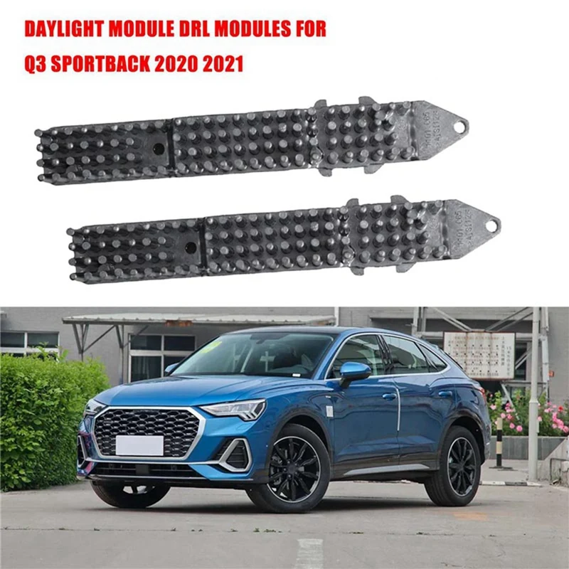 

2Pcs Headlight DRL LED Boards Module With Heat Sink 83A941475A For Q3 Sportback 2019-2023 Day Running Lamp Source