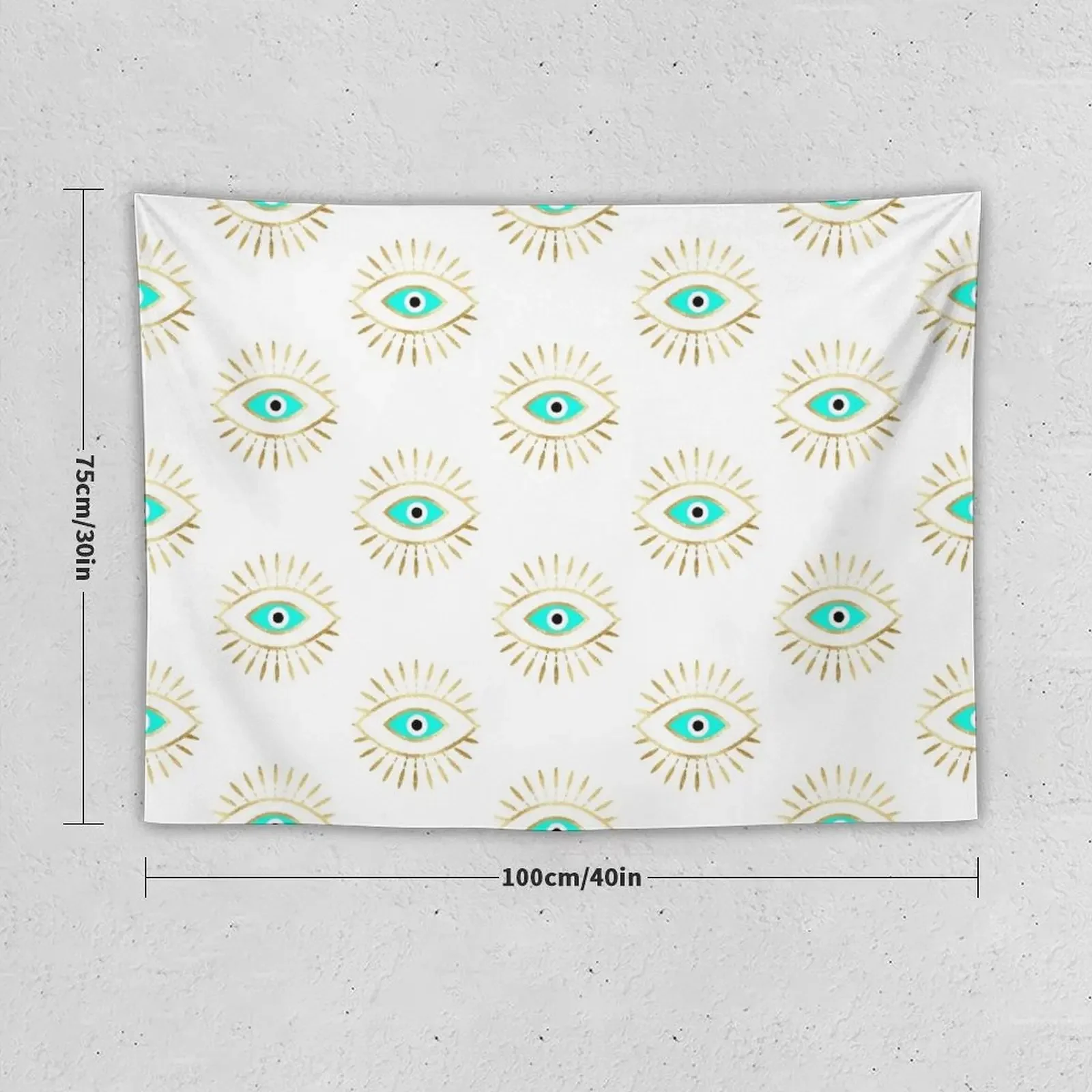 Evil Eye art Tapestry Wall Decor Room Decor Korean Style Decorative Paintings Tapestry