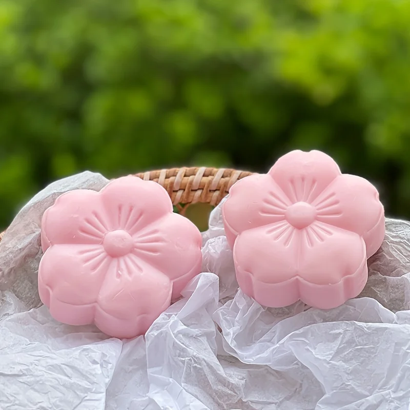 Bestseller Handmade Sakura Sabão para Limpeza do Corpo & Beleza - Gel de Banho Revitalizante Suave na Pele