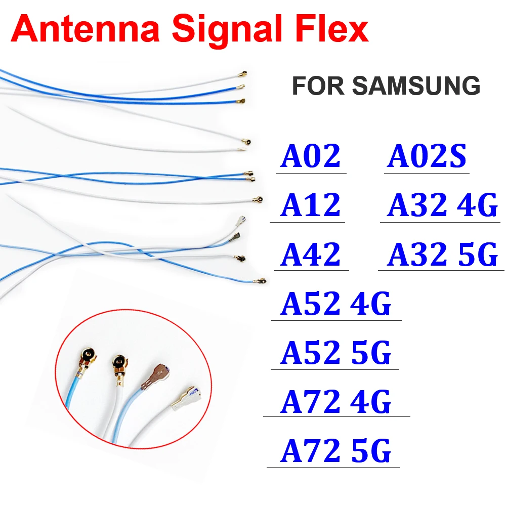 NEW For Samsung A03S A02 A02S A12 A32 A42 A52 A72 4G 5G Inner Wifi Antenna Connector Signal Flex Cable